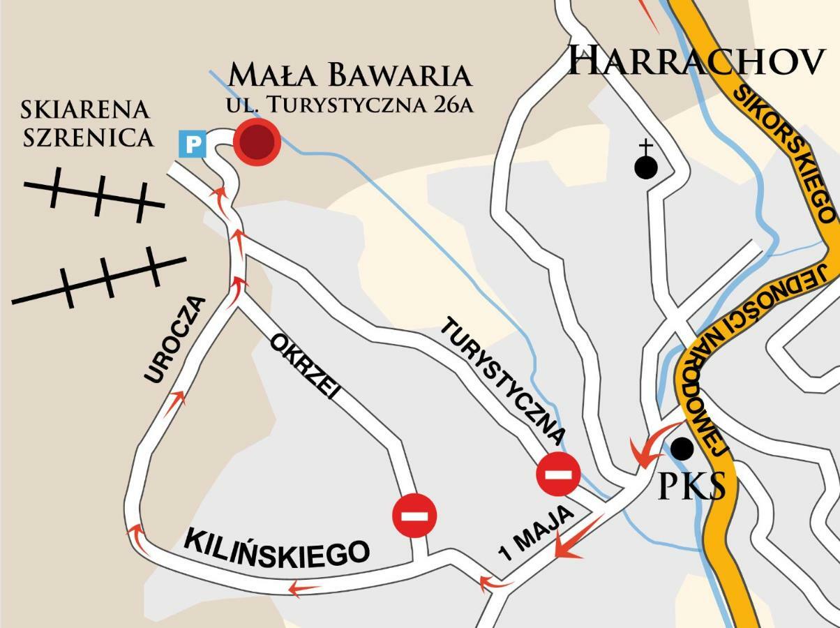 Gosciniec Mala Bawaria Szklarska Poreba Exterior photo